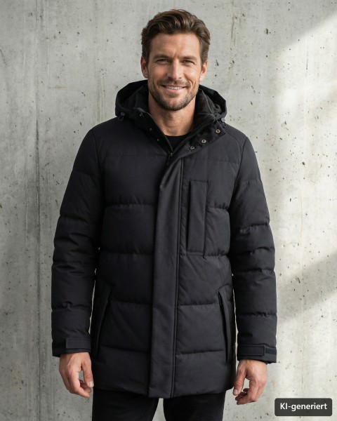 Structure-Fabric-Steppjacke