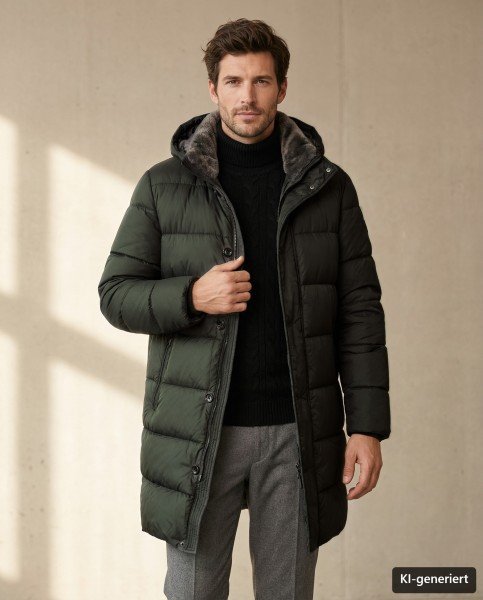 Lightwear quilt parka