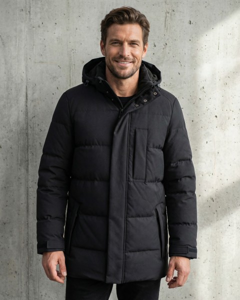 Structure-Fabric-Steppjacke