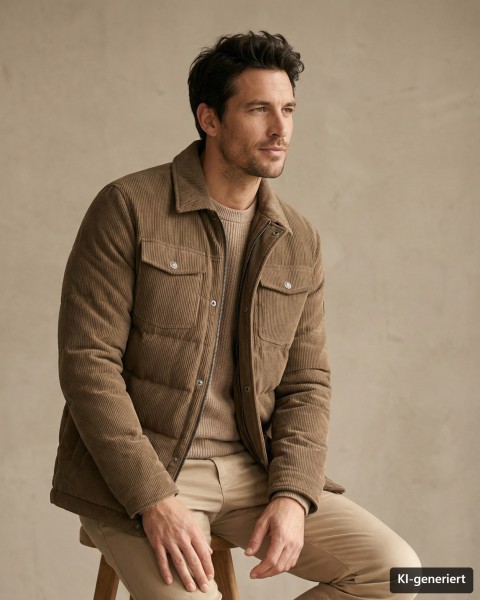 Cord-Hemdjacke