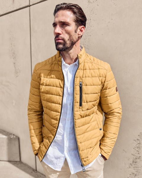 quilted blouson