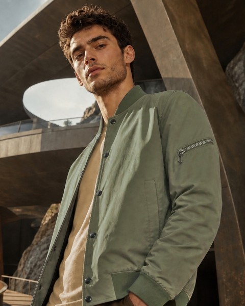 Cotton-Mix Blouson
